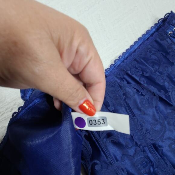 Frederick's of Hollywood sweetheart dream corset Size 44 set 3X thongs intimates - Picture 12 of 12